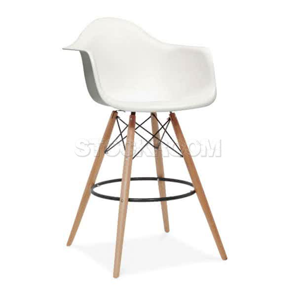 Charles Eames DAW Style Bar Stool