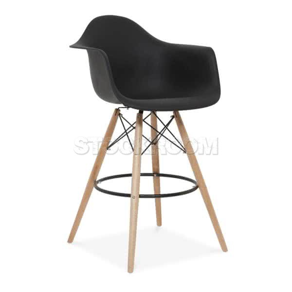 Charles Eames DAW Style Bar Stool