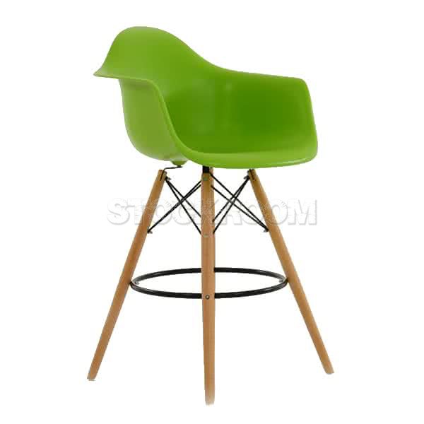 Charles Eames DAW Style Bar Stool