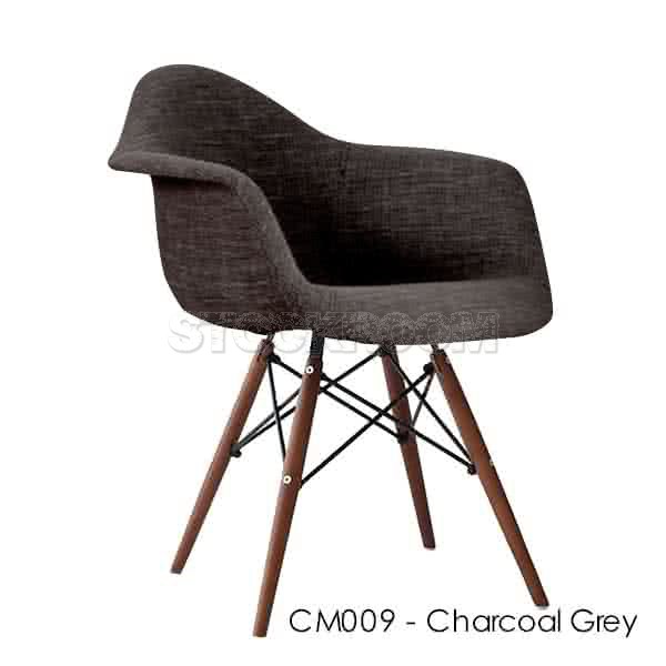 Charles Eames DAW Style Chair - Upholstered - Full Fabric