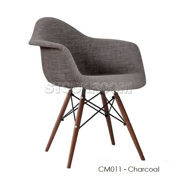 Charles Eames DAW Style Chair - Upholstered - Full Fabric