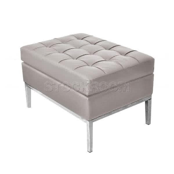 Florence Knoll Style Storage Ottoman