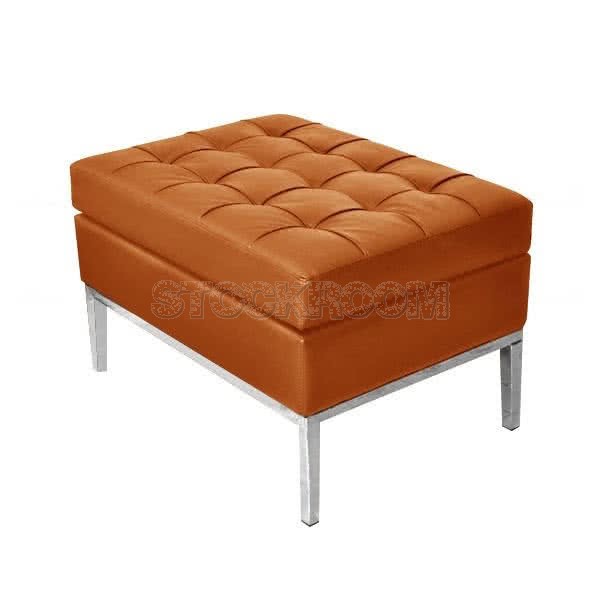 Florence Knoll Style Storage Ottoman