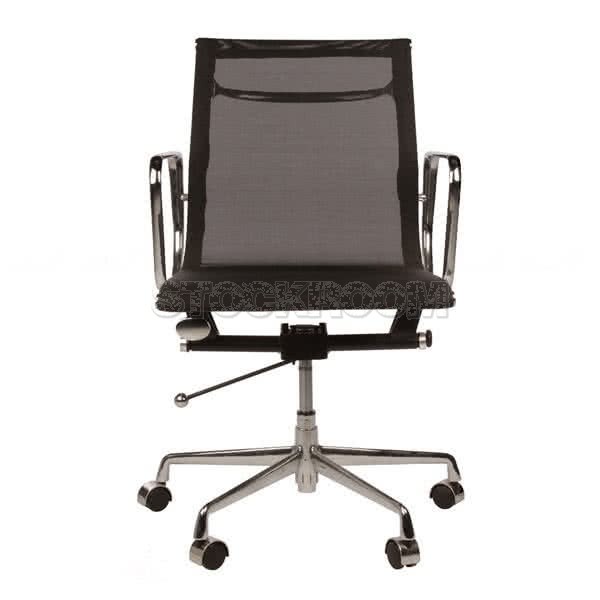 Eames Style Mesh Lowback Office Chair With Castors