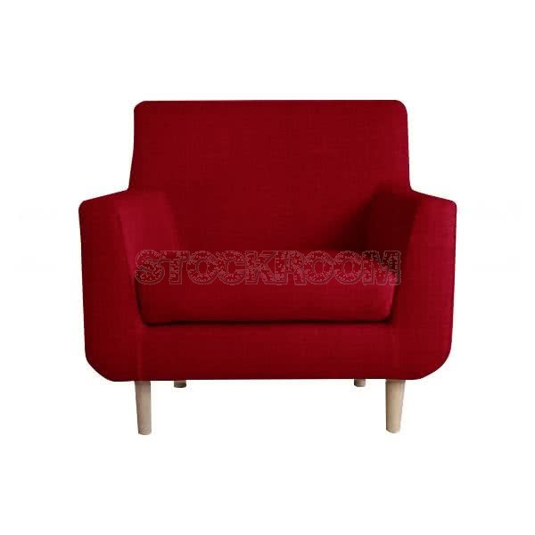 Henley Fabric Lounge Chair/ Armchair