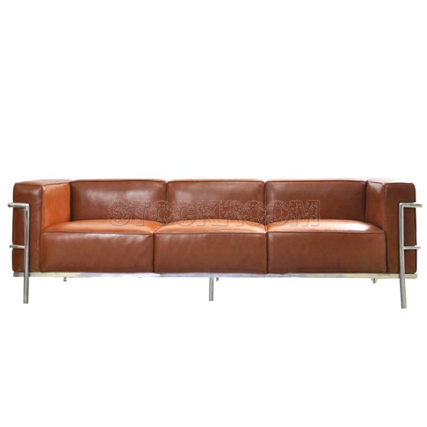 LC3 Grand Modele Style Sofa - 3 Seater