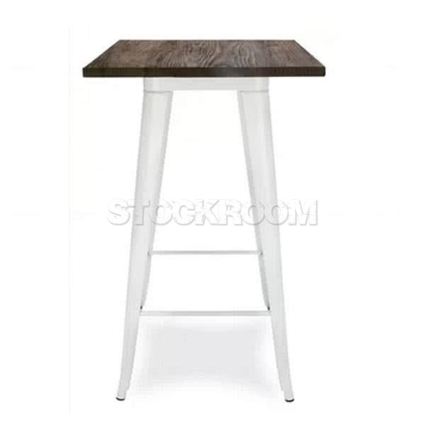 Xavier Pauchard Tolix Style Square Bar Table