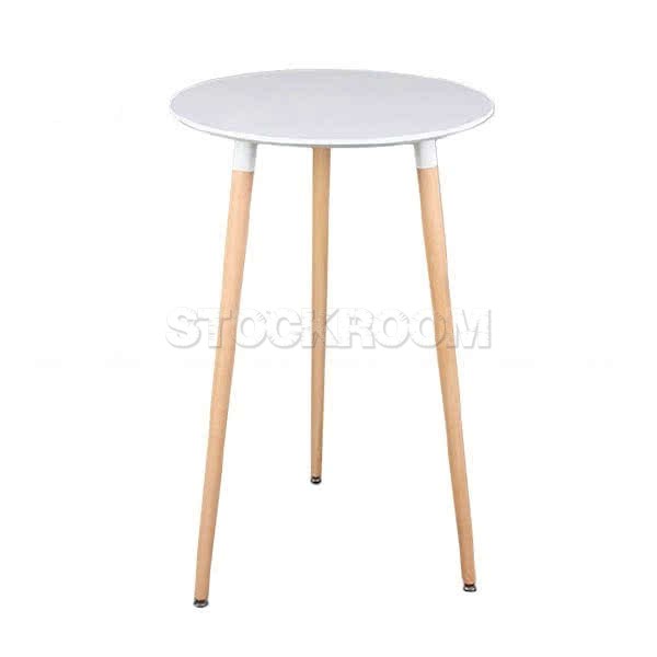 Eames Style DSW Round Bar Table 