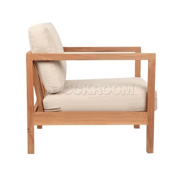Kenwood Solid Wood Lounge Chair