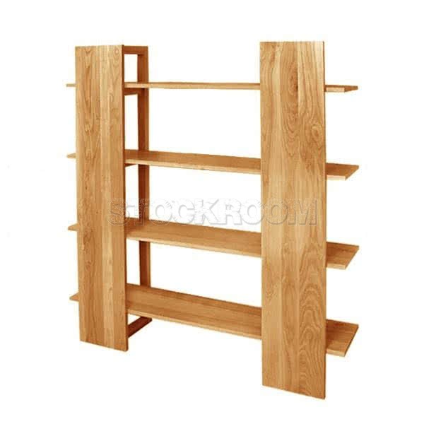 Charles Solid Oak Shelving Unit