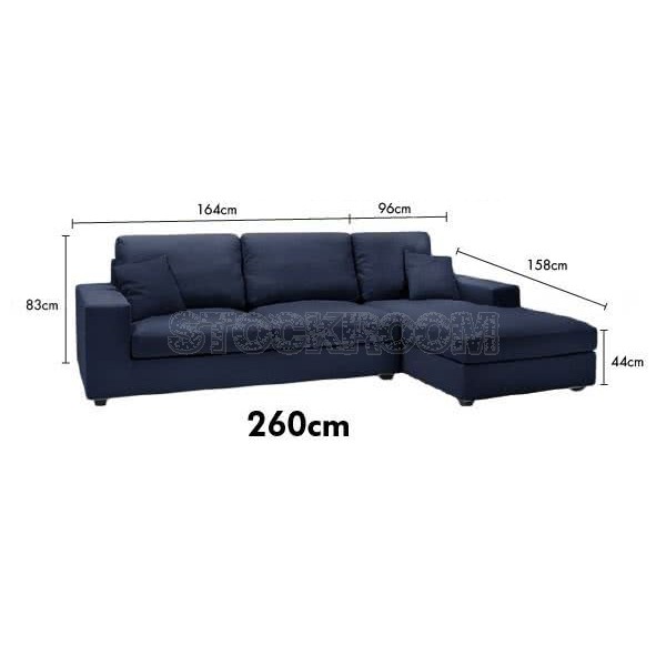 Benson L-Shape Sofa - More Colors