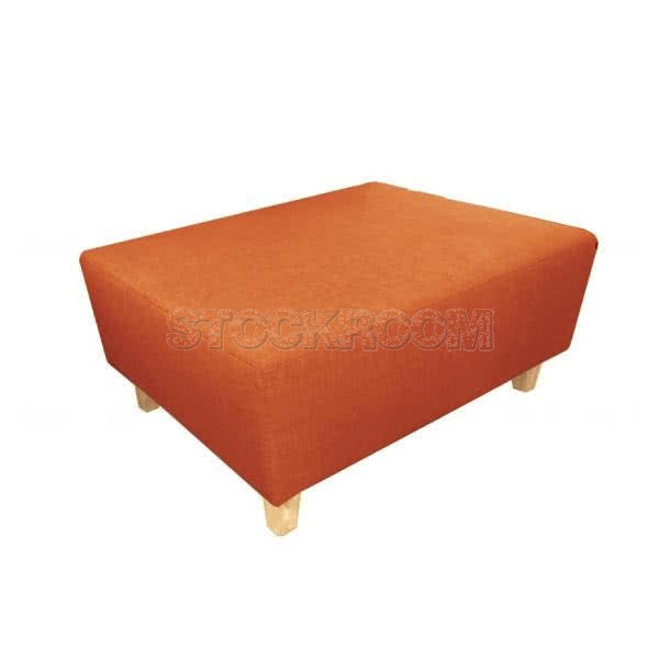 Astor Fabric Ottoman and Foot Stool - More Colors &amp