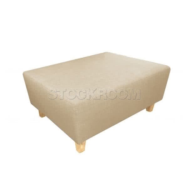Astor Fabric Ottoman and Foot Stool - More Colors &amp