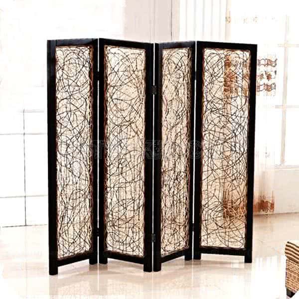 Tivoli Rattan Screen Wall and Partition