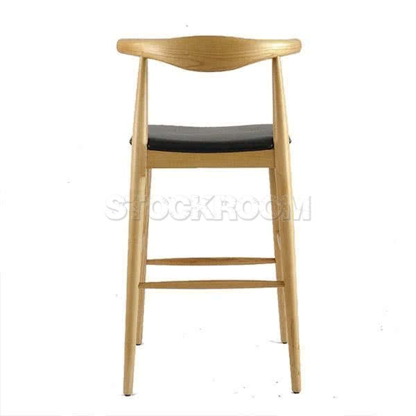 Hans J. Wegner Style ELBOW STOOL