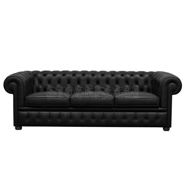 STOCKROOM Chesterfield Sofa - 3 Seater