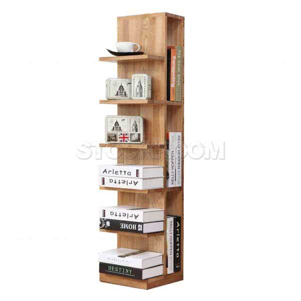 Majesto Solid Oak Wood Bookshelves