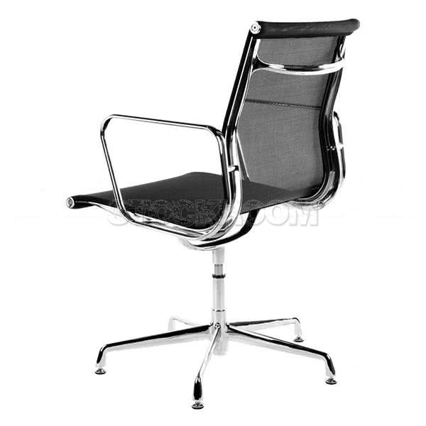 Eames Style Mesh Lowback Fixed Office Chair