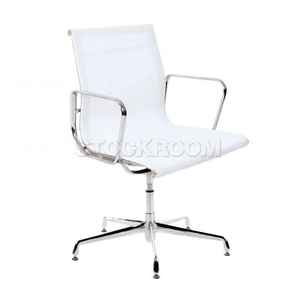 Eames Style Mesh Lowback Fixed Office Chair