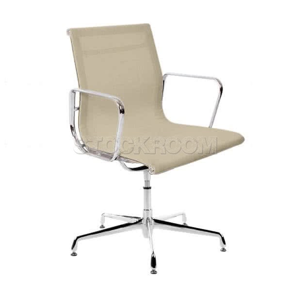 Eames Style Mesh Lowback Fixed Office Chair