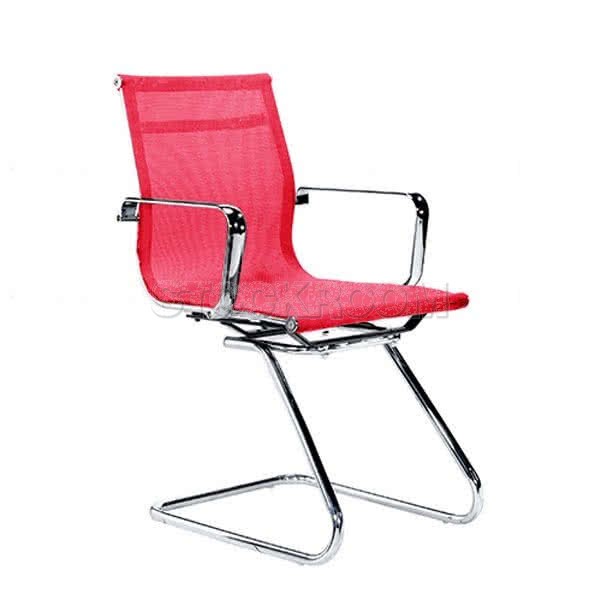 Eames Style Mesh Lowback Cantilever Office Chair