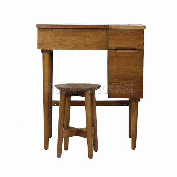 Lyna Solid Wood Dressing Table