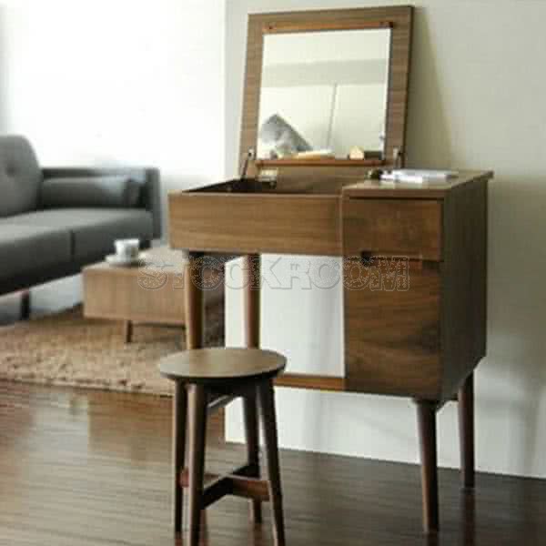 Lyna Solid Wood Dressing Table