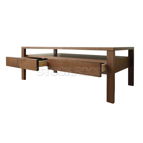 Lamar Solid Wood Coffee Table