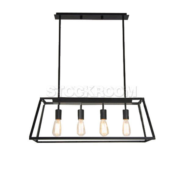 Kurt Industrial Loft Ceiling Lantern Pendant Lamp