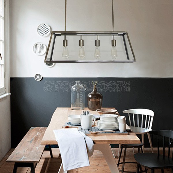 Kurt Industrial Loft Ceiling Lantern Pendant Lamp