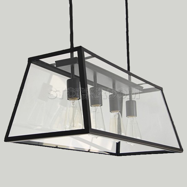 Kurt Industrial Loft Ceiling Lantern Pendant Lamp