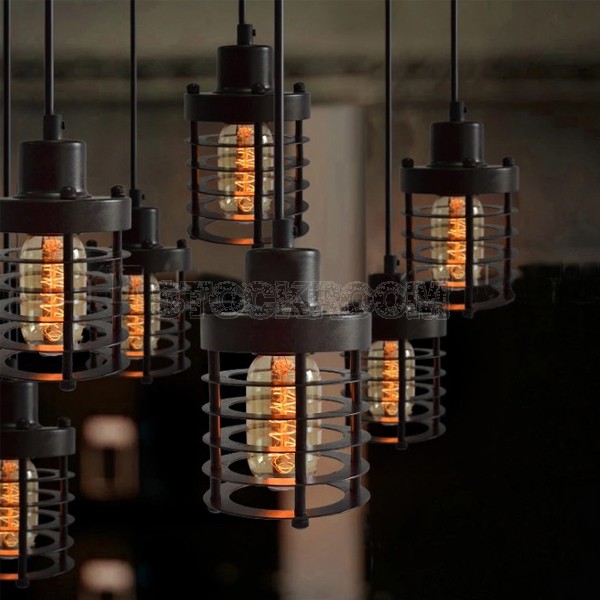 Raul Industrial Loft Pendant Lamp