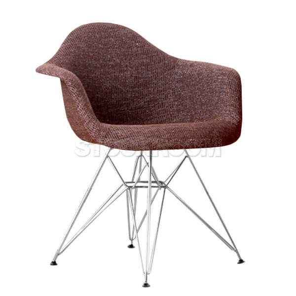 Charles Eames DAR Style Chair - Upholstered - Full Fabric