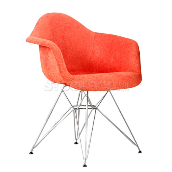Charles Eames DAR Style Chair - Upholstered - Full Fabric