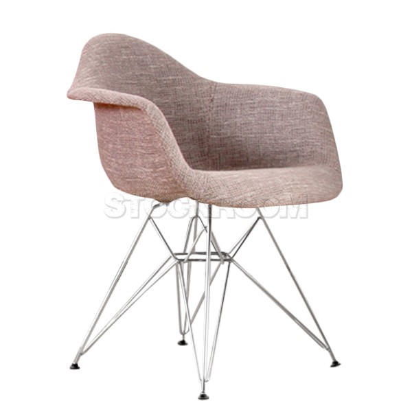 Charles Eames DAR Style Chair - Upholstered - Full Fabric