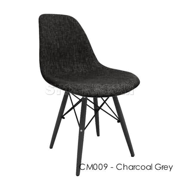 Charles Eames DSW Style Dining Chair - Upholstered - Full Fabric