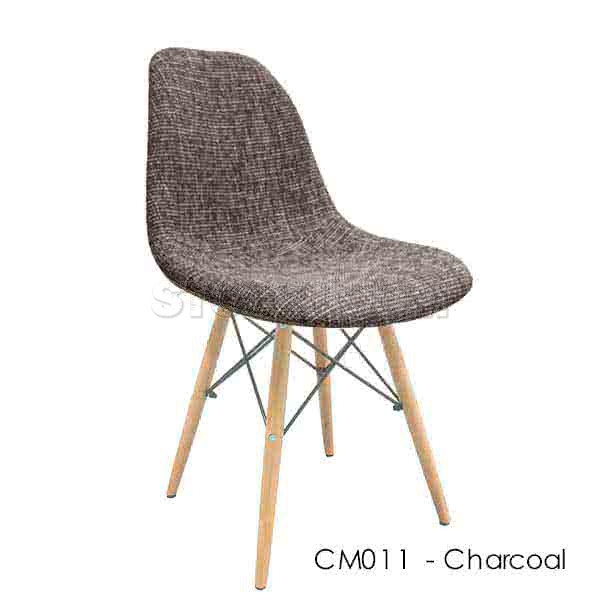 Charles Eames DSW Style Dining Chair - Upholstered - Full Fabric