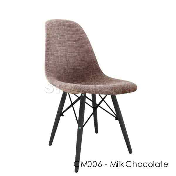 Charles Eames DSW Style Dining Chair - Upholstered - Full Fabric