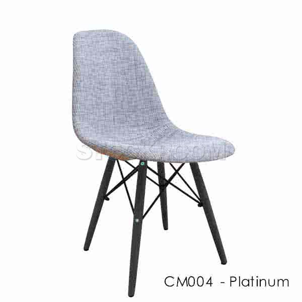 Charles Eames DSW Style Dining Chair - Upholstered - Full Fabric