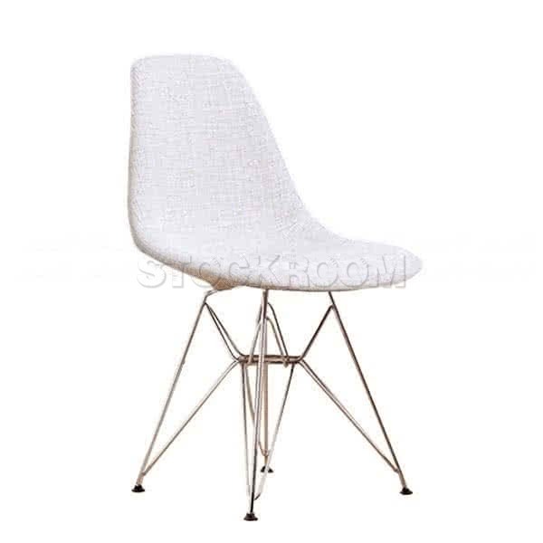 Charles Eames DSR Style Dining Chair - Upholstered - Full Fabric