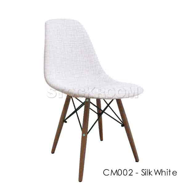 Charles Eames DSW Style Dining Chair - Upholstered - Full Fabric