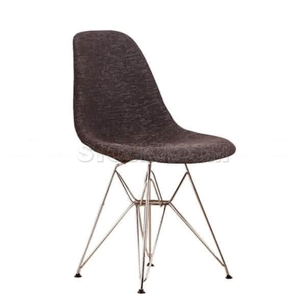 Charles Eames DSR Style Dining Chair - Upholstered - Full Fabric