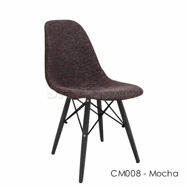 Charles Eames DSW Style Dining Chair - Upholstered - Full Fabric