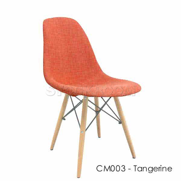 Charles Eames DSW Style Dining Chair - Upholstered - Full Fabric