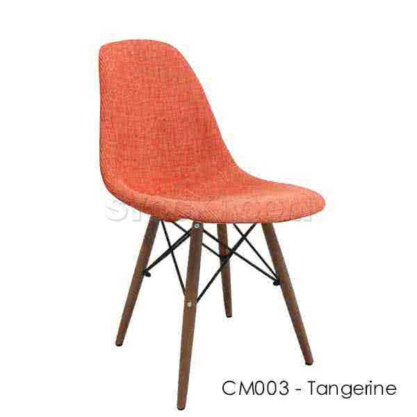 Charles Eames DSW Style Dining Chair - Upholstered - Full Fabric