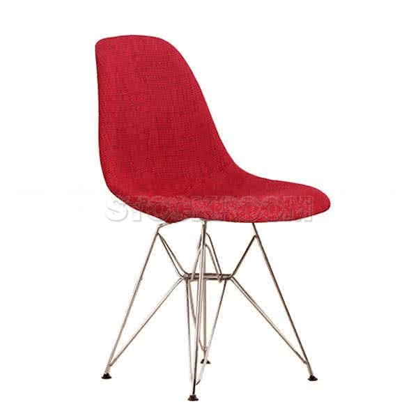 Charles Eames DSR Style Dining Chair - Upholstered - Full Fabric