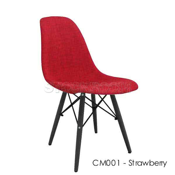 Charles Eames DSW Style Dining Chair - Upholstered - Full Fabric