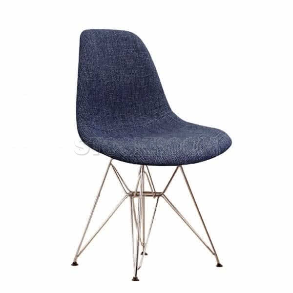 Charles Eames DSR Style Dining Chair - Upholstered - Full Fabric