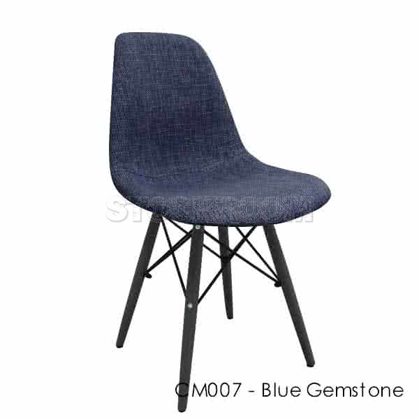 Charles Eames DSW Style Dining Chair - Upholstered - Full Fabric