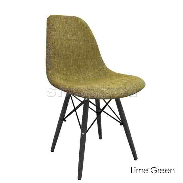 Charles Eames DSW Style Dining Chair - Upholstered - Full Fabric